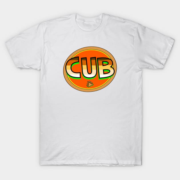 Bear: Cub T-Shirt by Retro-Matic